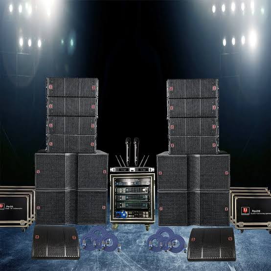 Complete event sound setup rental in Sound and audio equipment category